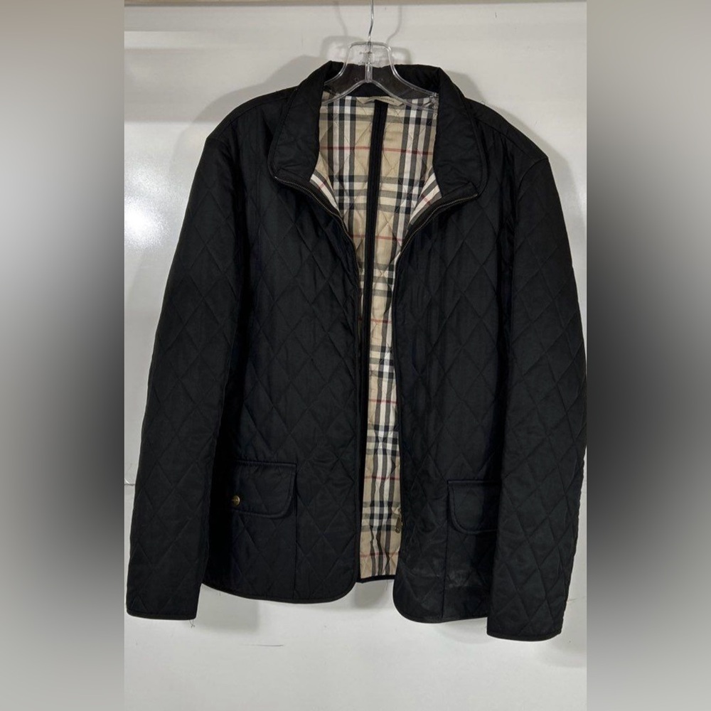Burberry Black Quilted Jacket